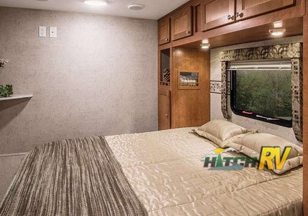 Riverside Mt. McKinley 830FK Travel Trailer Master Bedroom