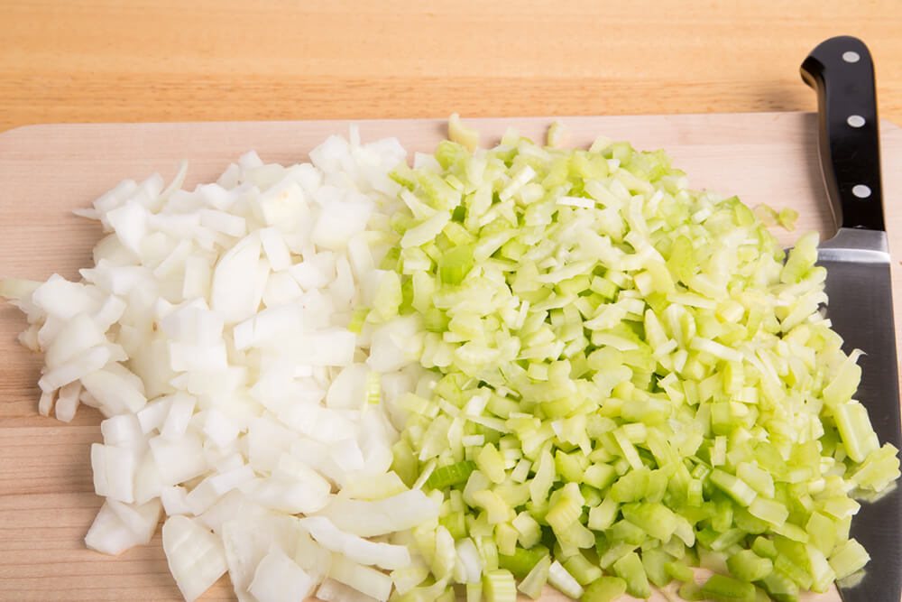 onions celery