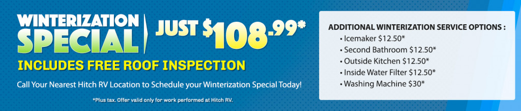 Winterization Banner for Hitch RV